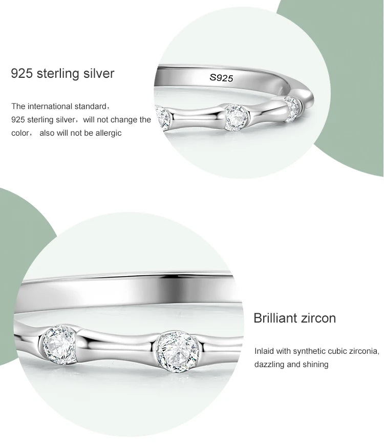 925 Sterling Silver Zircon Jewelry
