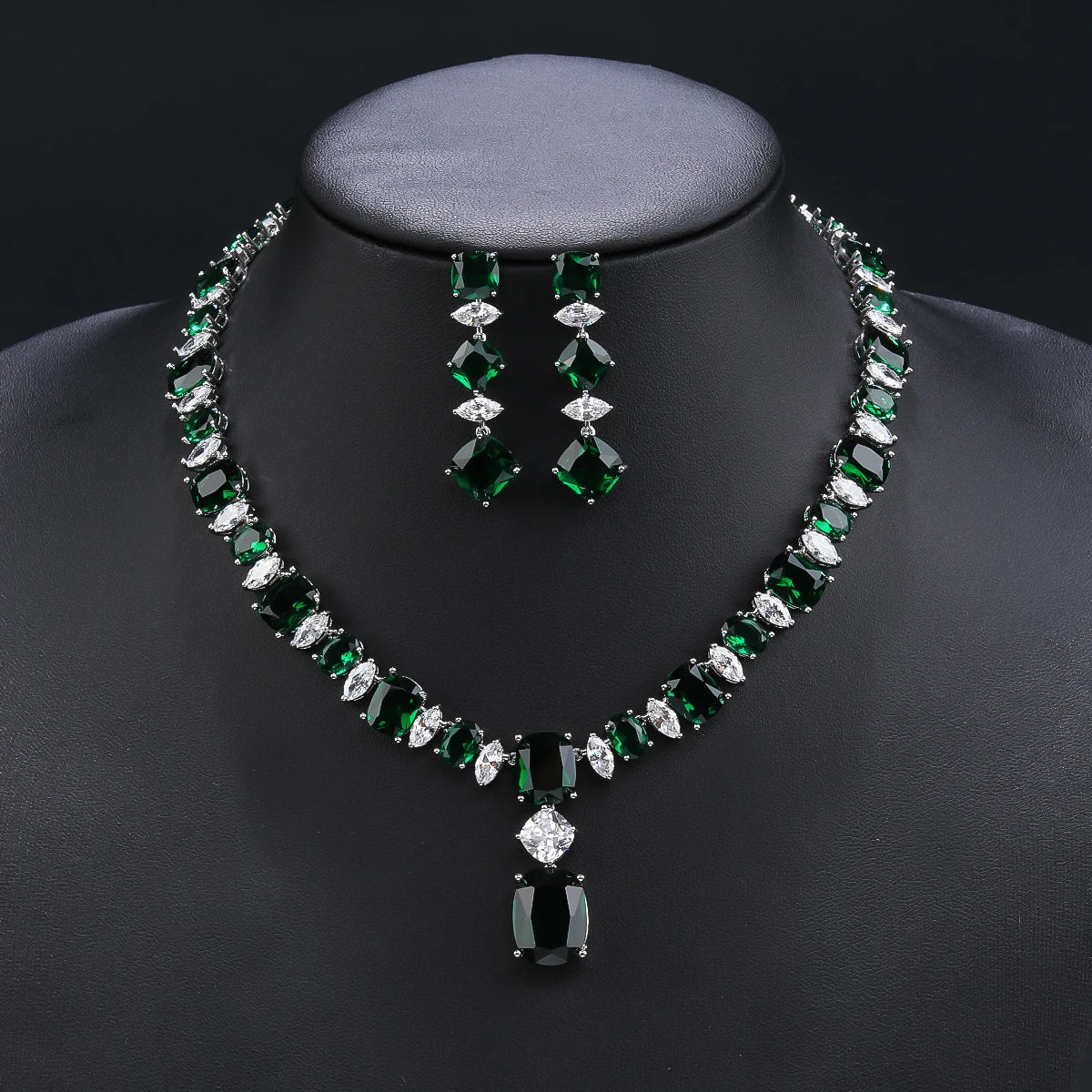 Elegant Zirconia Luxury Wedding Jewelry