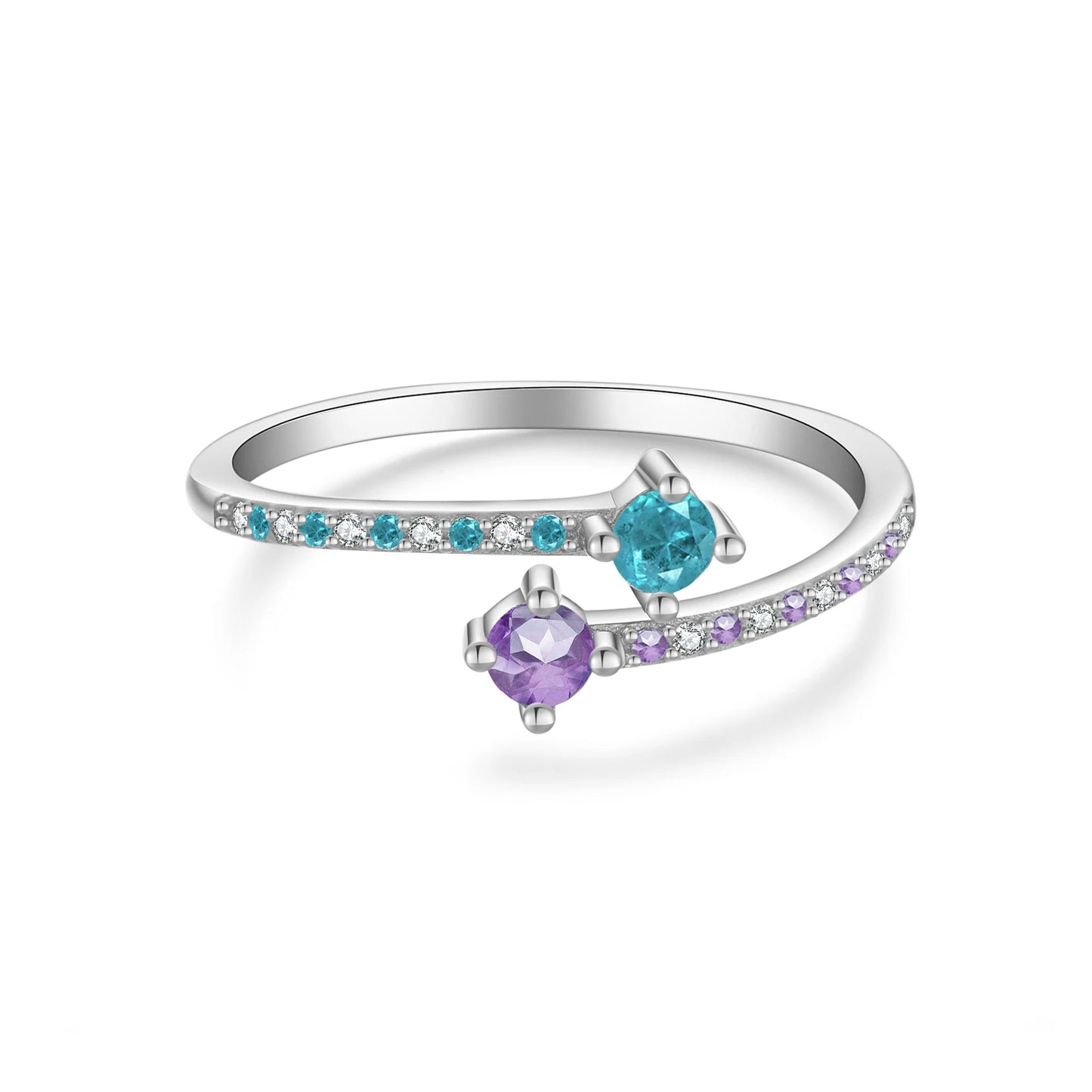 100% 925 Sterling Silver Zircon Jewelry