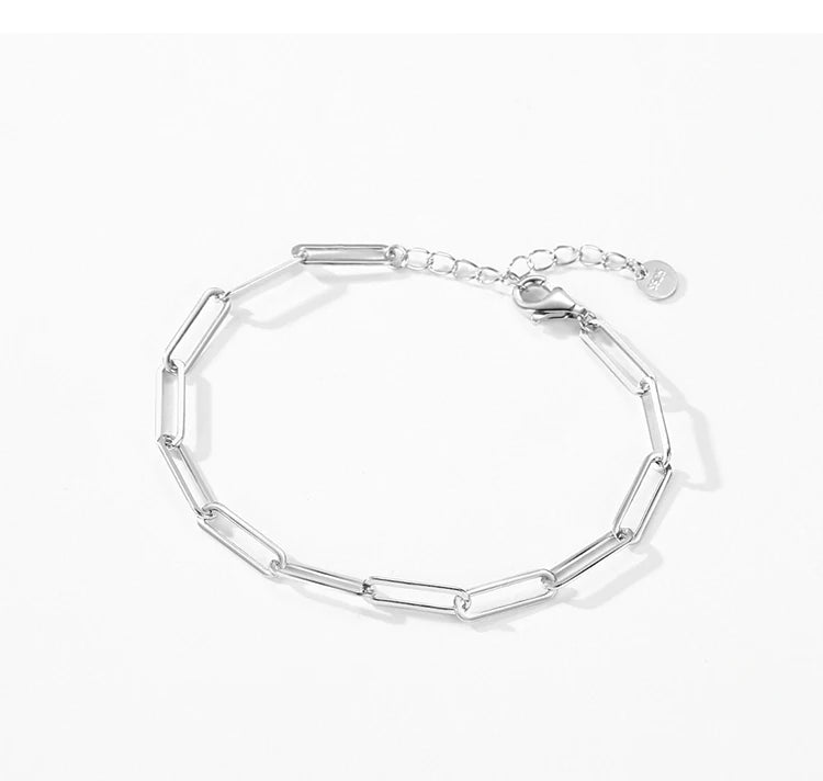 Bracelets Top Quality Real 925 Sterling Silver Zircon Jewelry