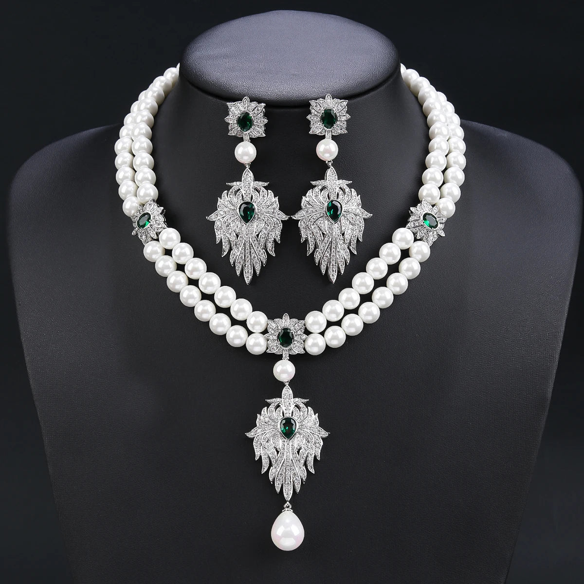 Luxury Zirconia Set Wedding Jewelry
