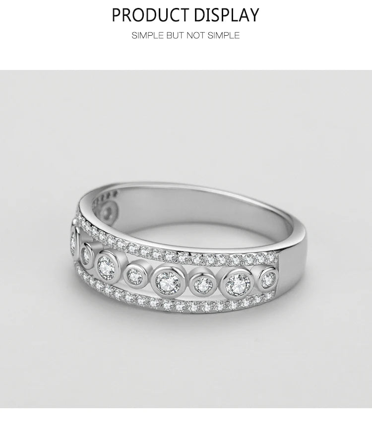 925 Sterling Silver Zircon Jewelry