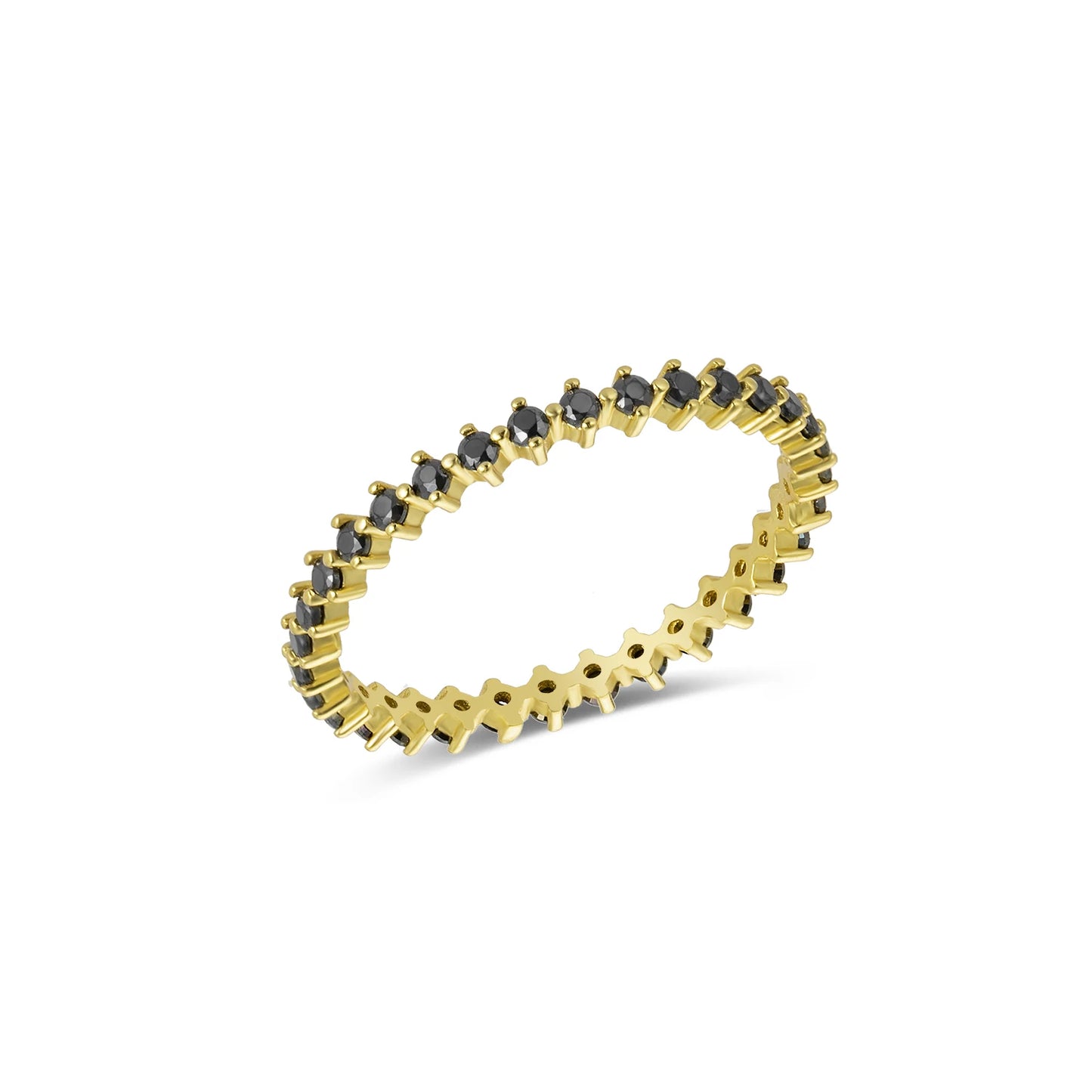 925 Sterling Silver Gold Sage Rainbow Zircon Luxury Jewelry High Quality