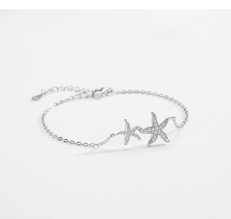 Real 925 Sterling Silver Bracelets Luxury Jewelry