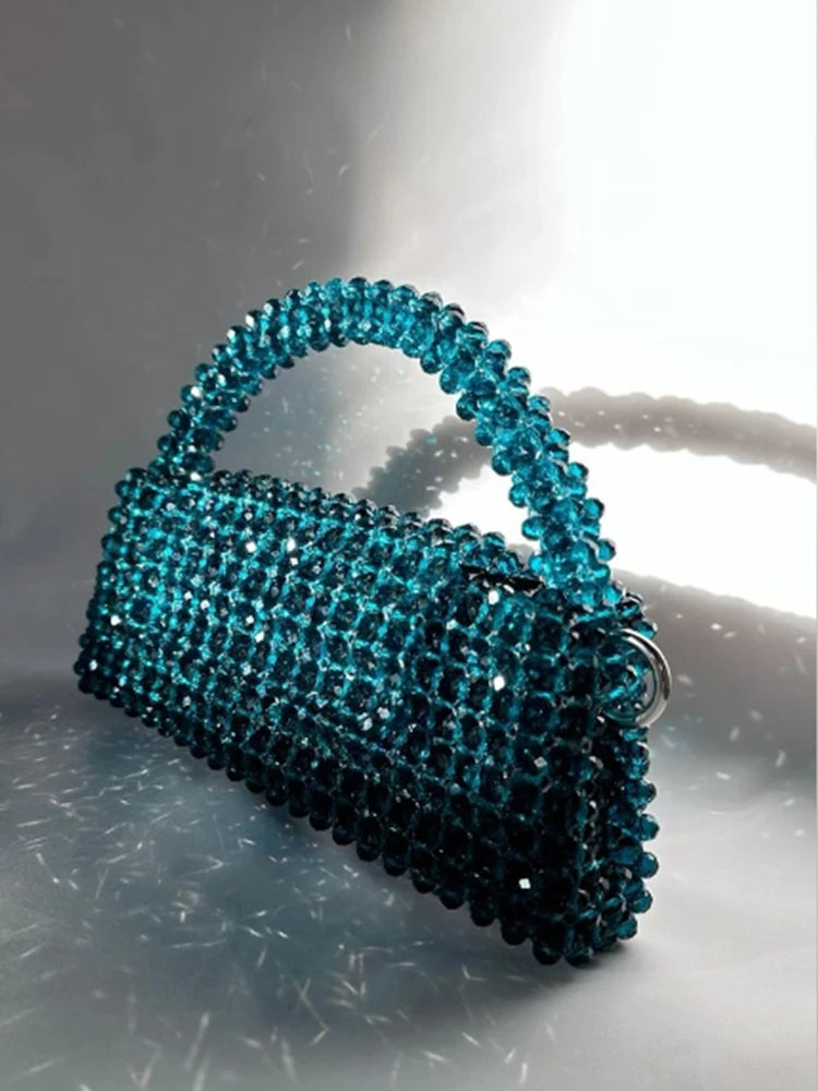 Bead Handbag Custom Color Ins Personalized Flip Cover Luxury Party Banquet Bags