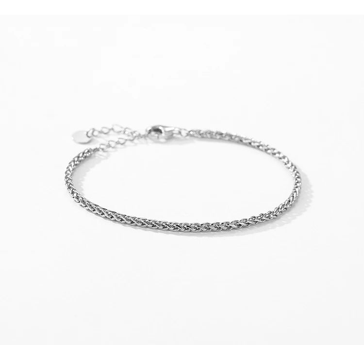 Bracelets Top Quality Real 925 Sterling Silver Zircon Jewelry