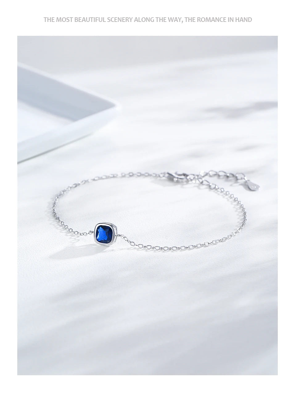 Real 925 Sterling Silver Bracelets Luxury Jewelry