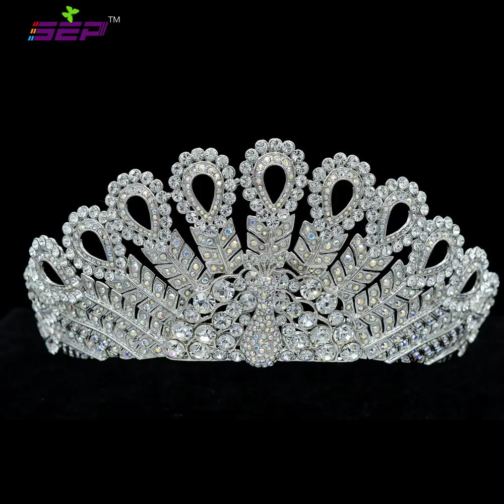 Crystal Silver Jewelry Hair Accessories