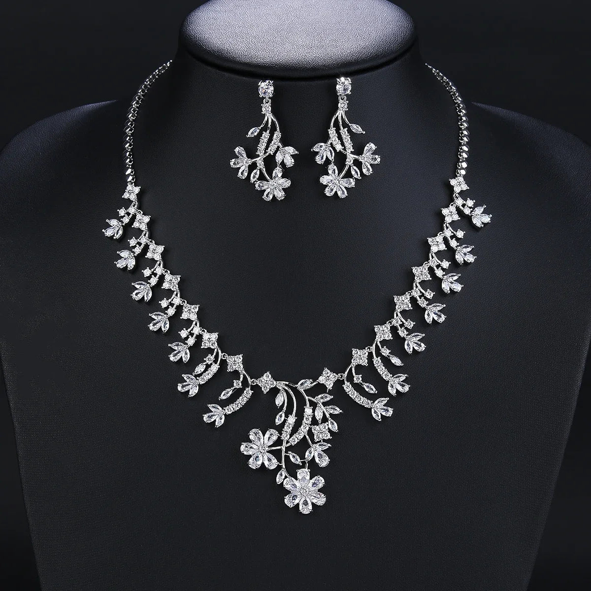 High Quality Zirconia Fashion Zirconia Set Jewelry Zirconia
