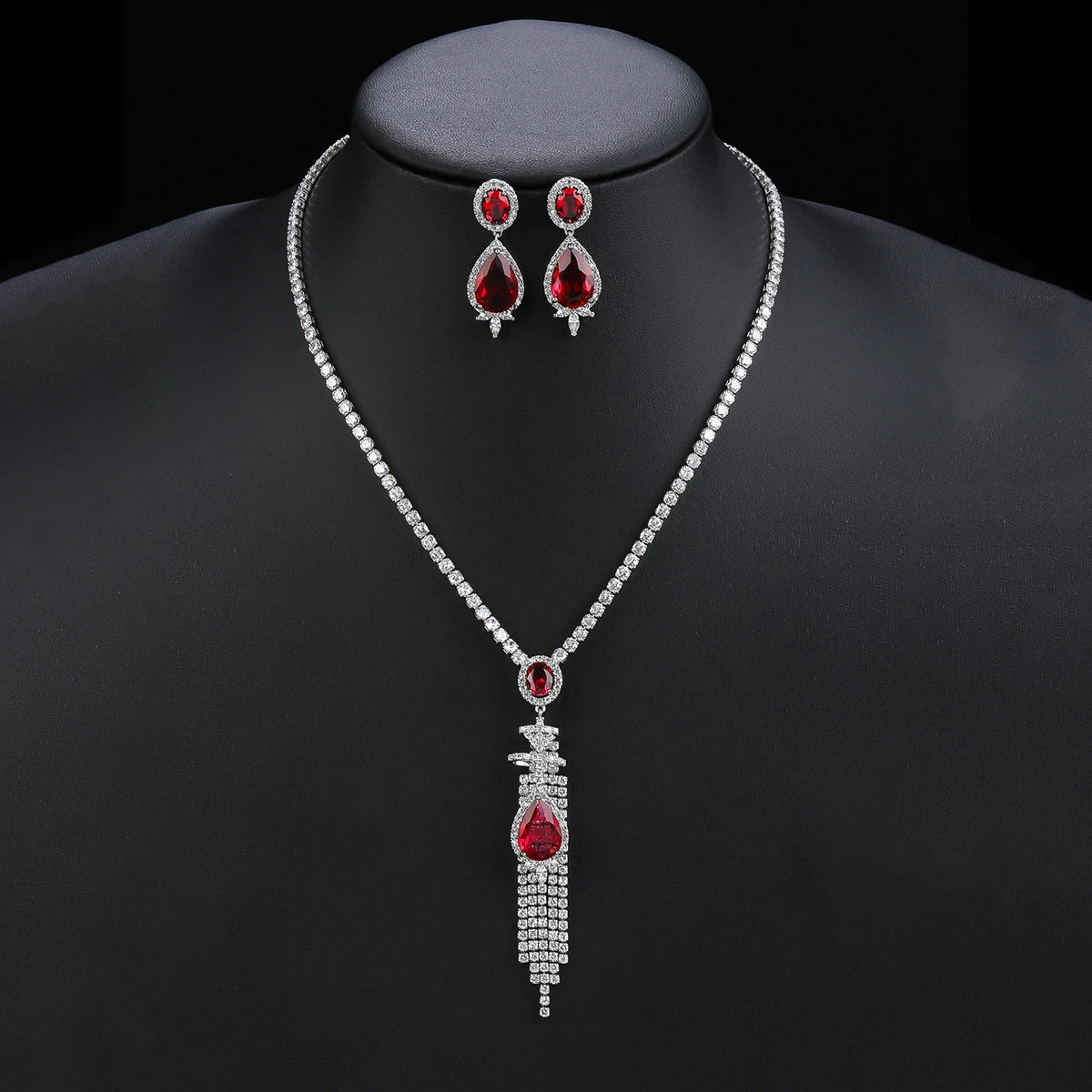 Luxury Pieces High Quality Zirconia Fashion Zirconia Set Jewelry Zirconia