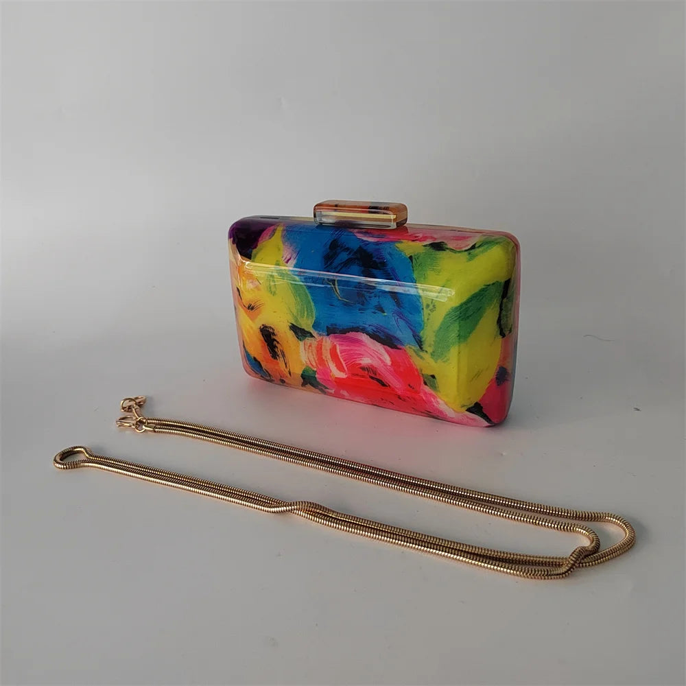 Flower Luxury Oval Bag