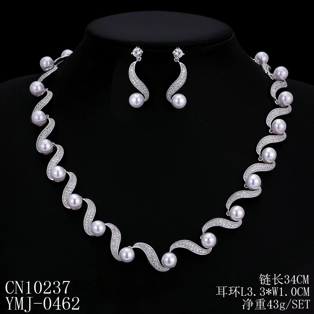 Classic  Zirconia  Set Top Quality  Jewelry