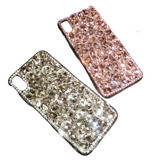 Luxury Glitter Diamond Rhinestone Phone Case For iPhone 15 14 13 12 11 Pro Max X Xs XR 7 8 Plus SE2022 Silicone Bling Cover