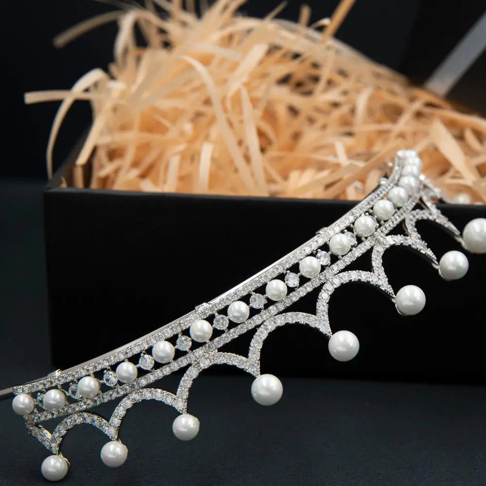 Zirconia Royal  Princess Head Jewelry