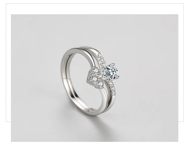 zircon 925 Sterling Silver Luxury