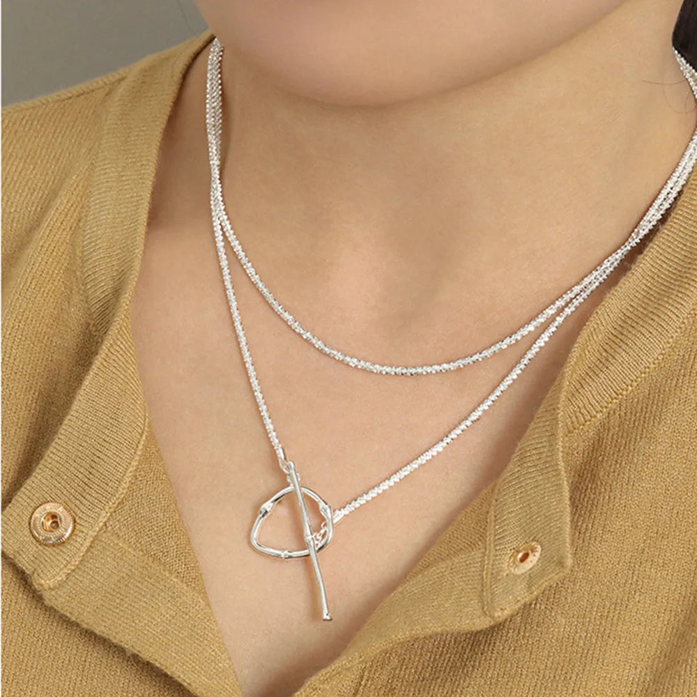 925 Sterling Silver Necklace  Jewelry