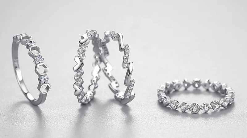 Ring Romantic Clear Zircon