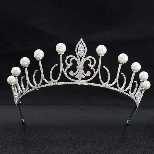 Zirconia Princess Crown  Jewelry Accessories