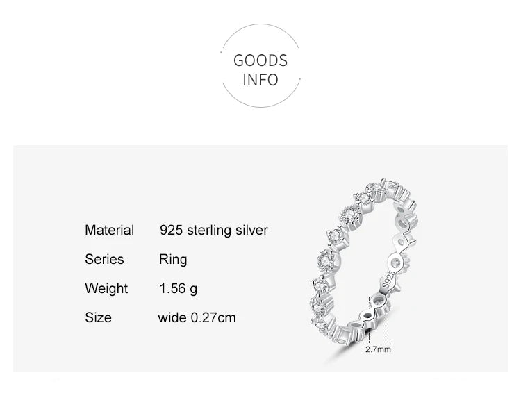 Ring Romantic Clear Zircon