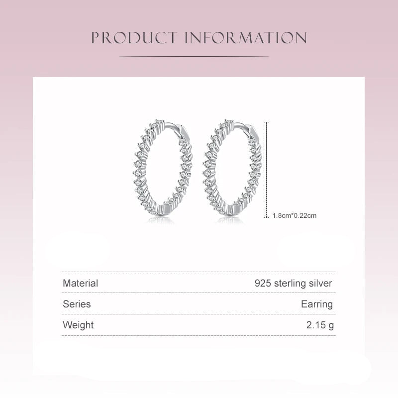 925 Sterling Silver Fashion Luxury