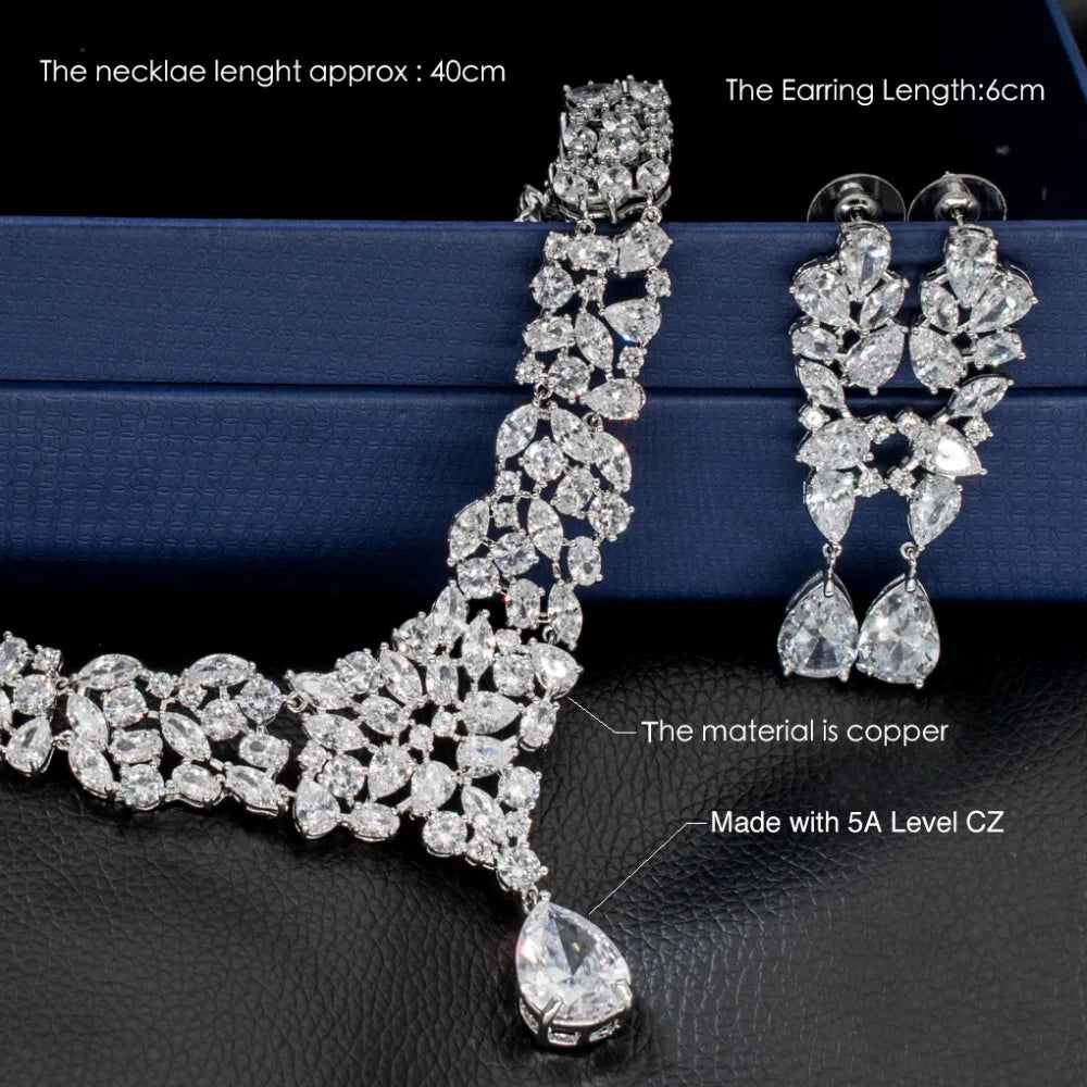 Zirconia Wedding Set Jewelry