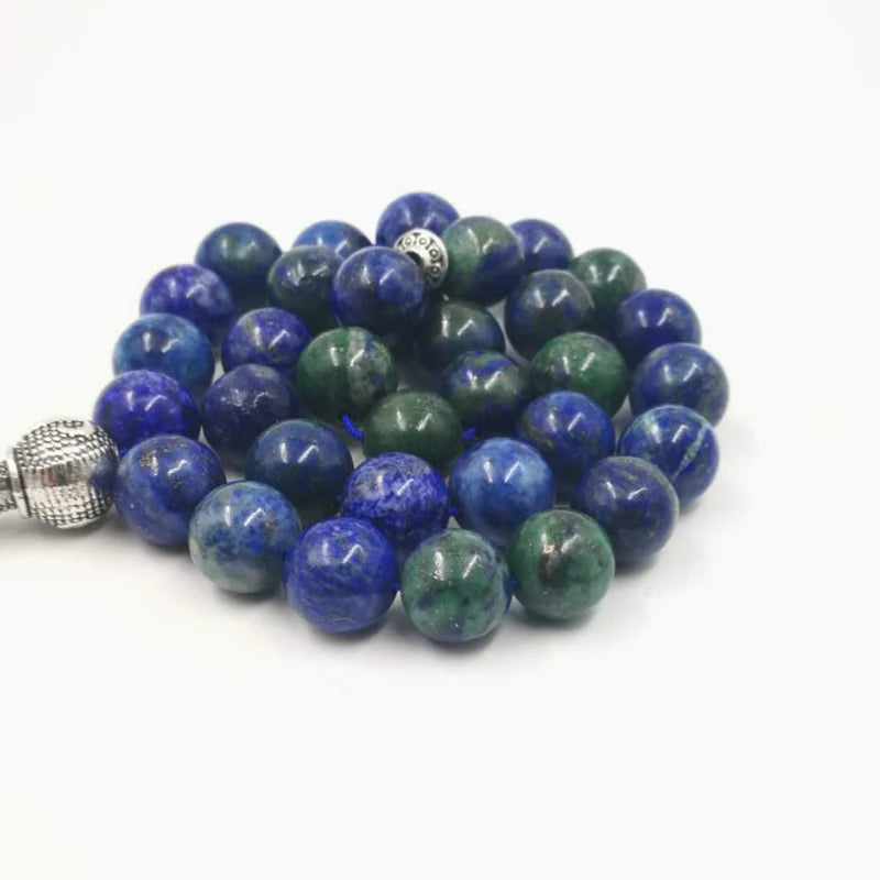 Natural chrysocolla Tasbih s Gemss Lion