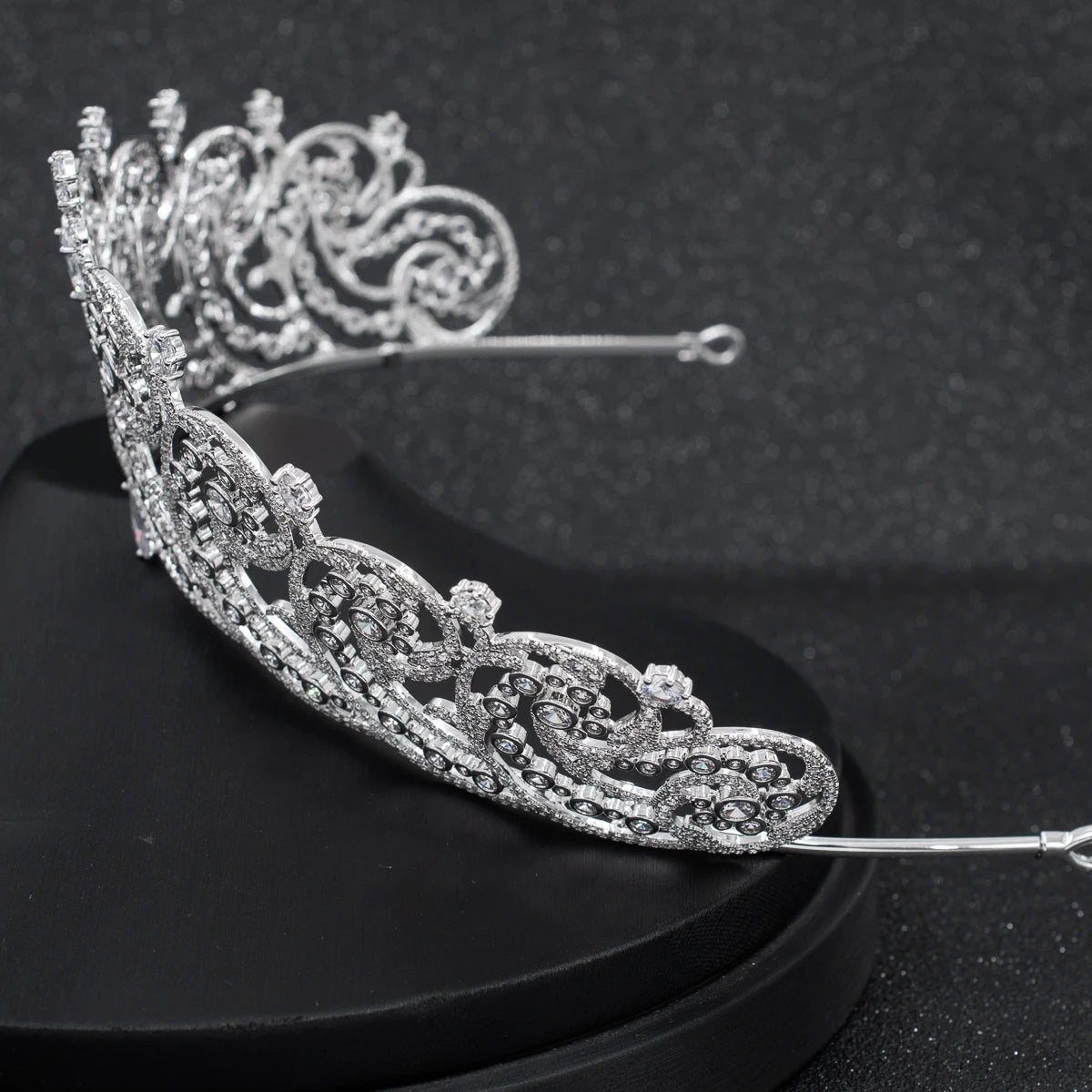 Luxury  Zirconia Crown Accessories Princess  Crystal Queens