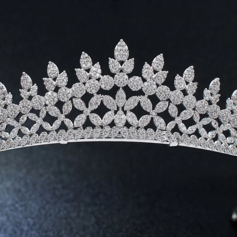 Zirconia Wedding Crown Jewelry Accessories