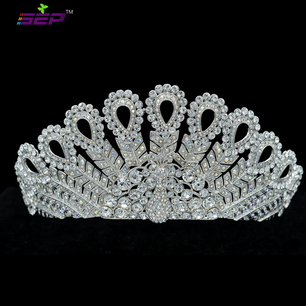 Crystal Silver  Jewelry Hair Accessories