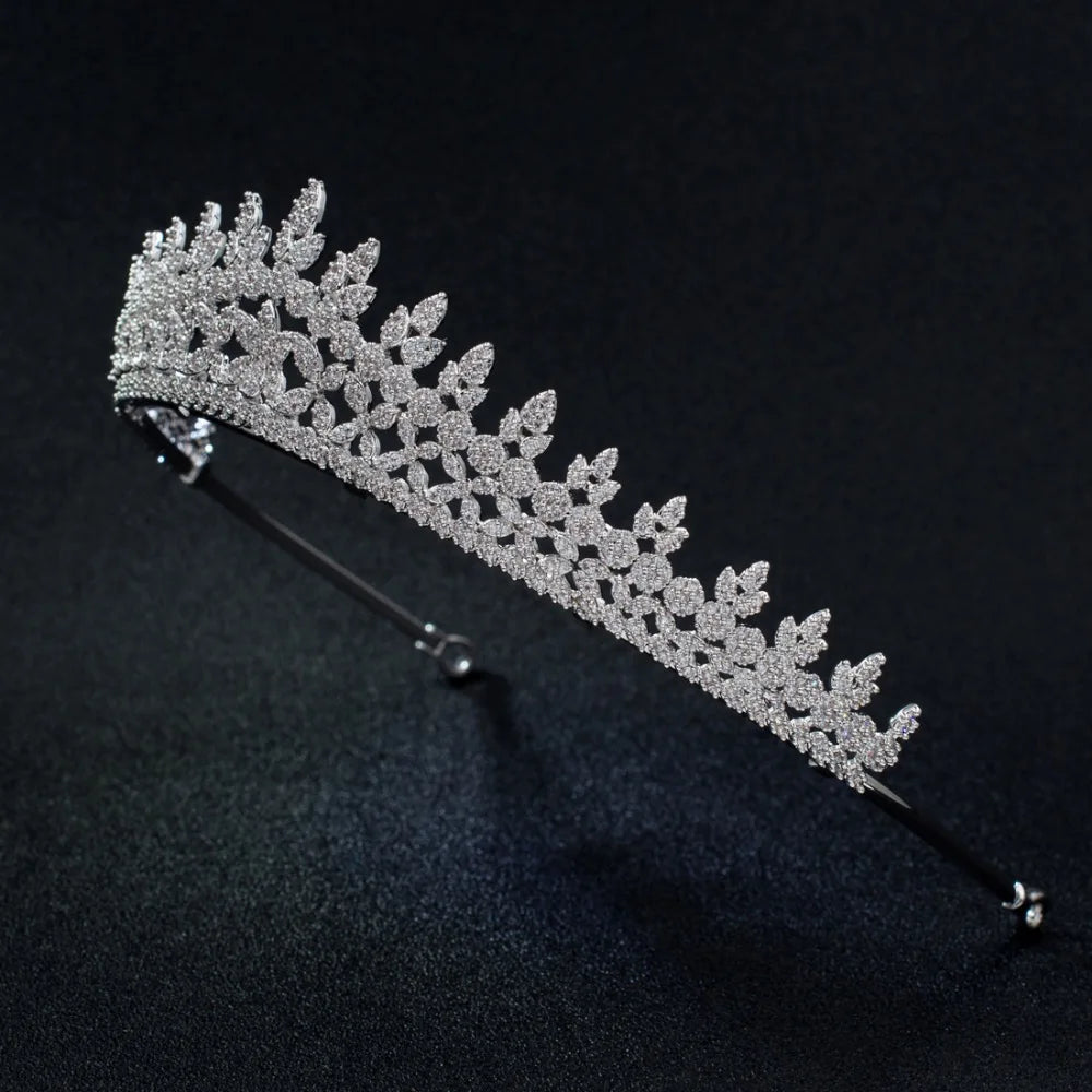 Zirconia Wedding Crown Jewelry Accessories