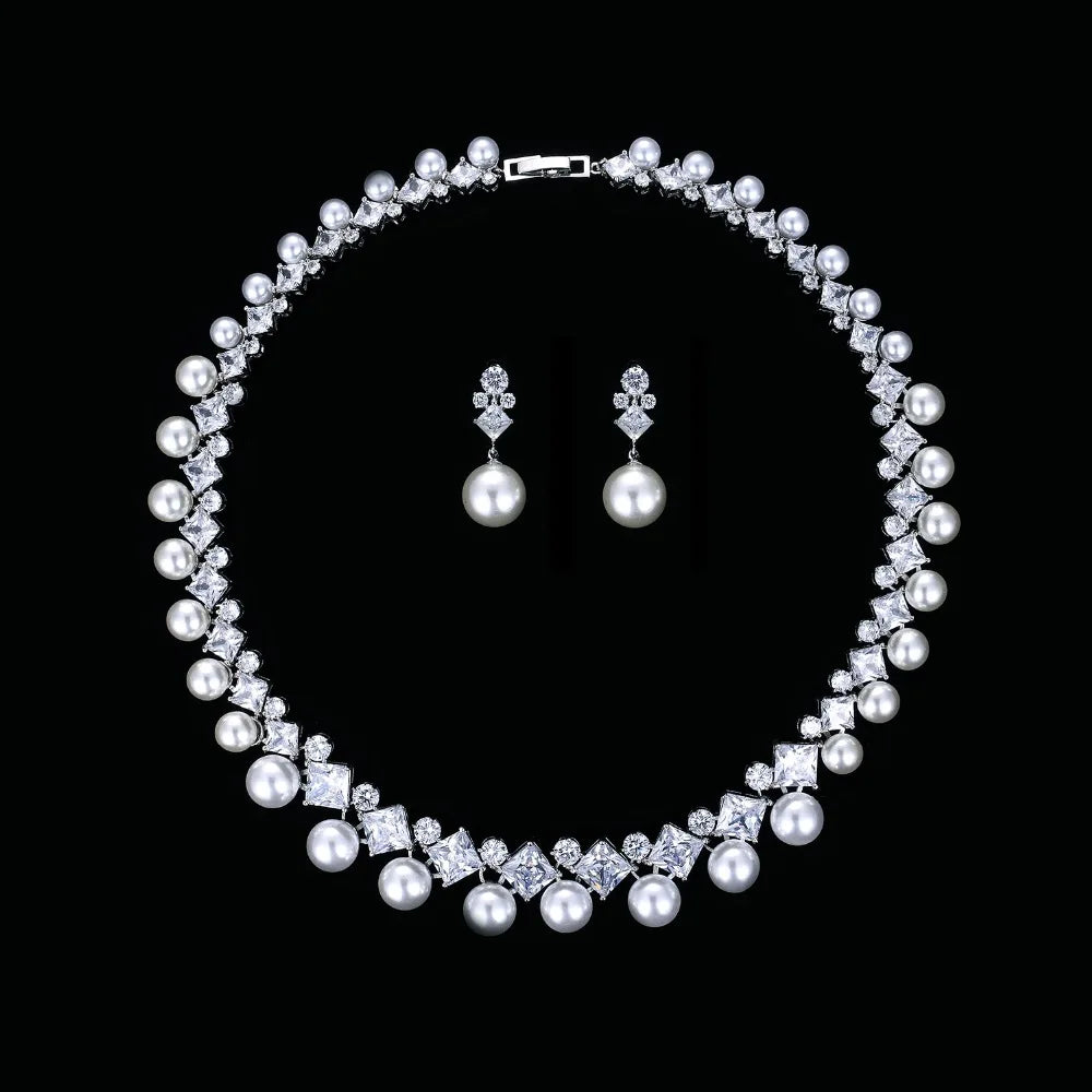 Luxury Pieces High Quality Zirconia Fashion Zirconia  Set Jewelry Zirconia