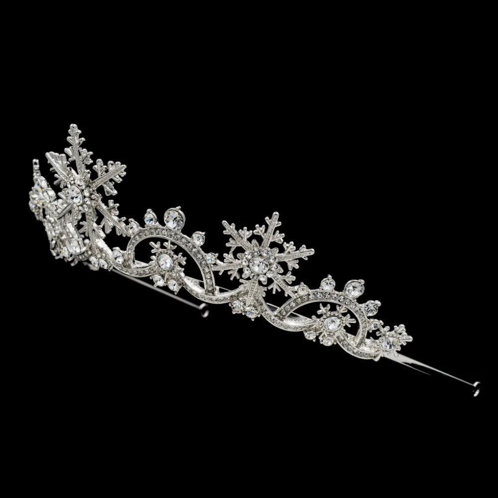 Crystals Women Princess Crown Bridal  Hair Jewelry Accessories