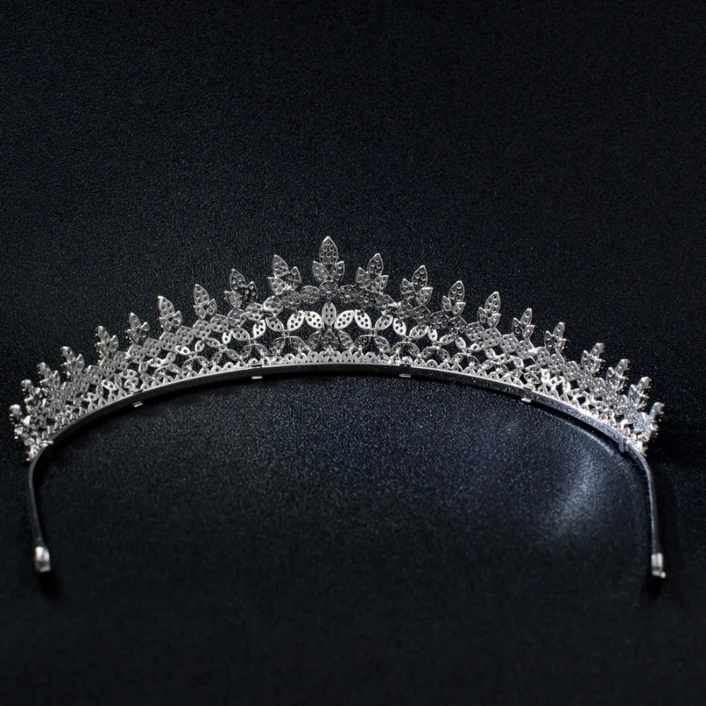 Zirconia Wedding Crown Jewelry Accessories