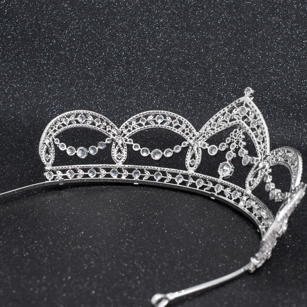 Zirconia  Princess Crown Jewelry Accessories