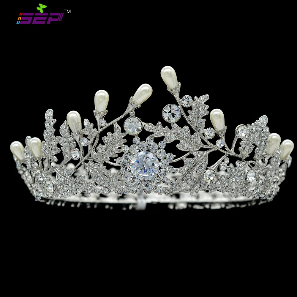 Crystal Crown l Hair Jewelry Accessories