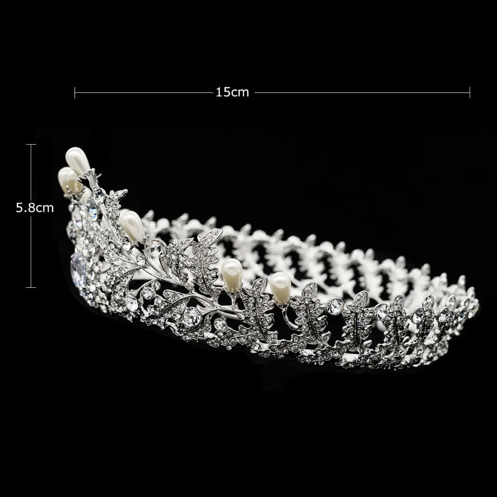 Crystal Crown l Hair Jewelry Accessories