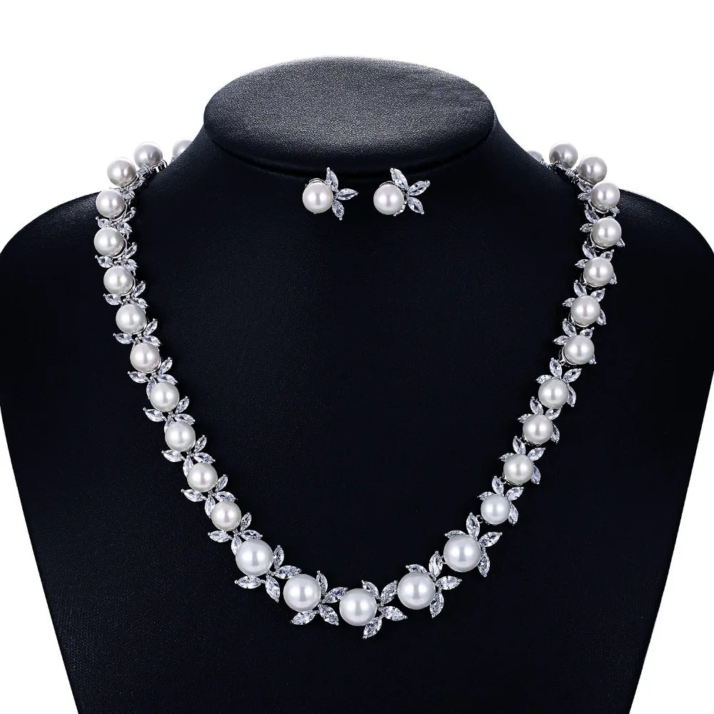 Luxury Pieces High Quality Zirconia Fashion Zirconia  Set Jewelry Zirconia