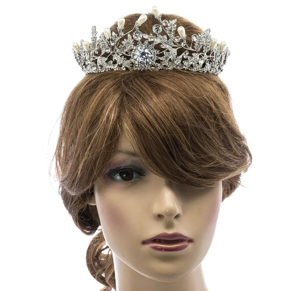 Crystal Crown l Hair Jewelry Accessories