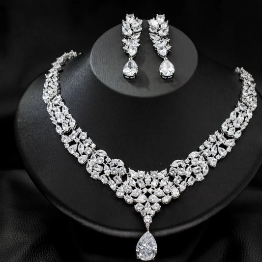 Zirconia Wedding Set Jewelry