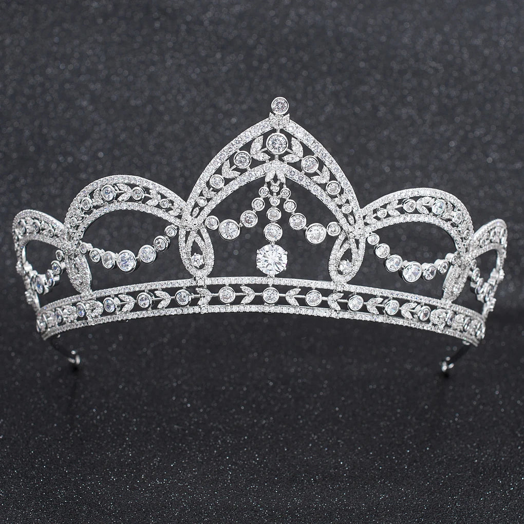 Zirconia  Princess Crown Jewelry Accessories