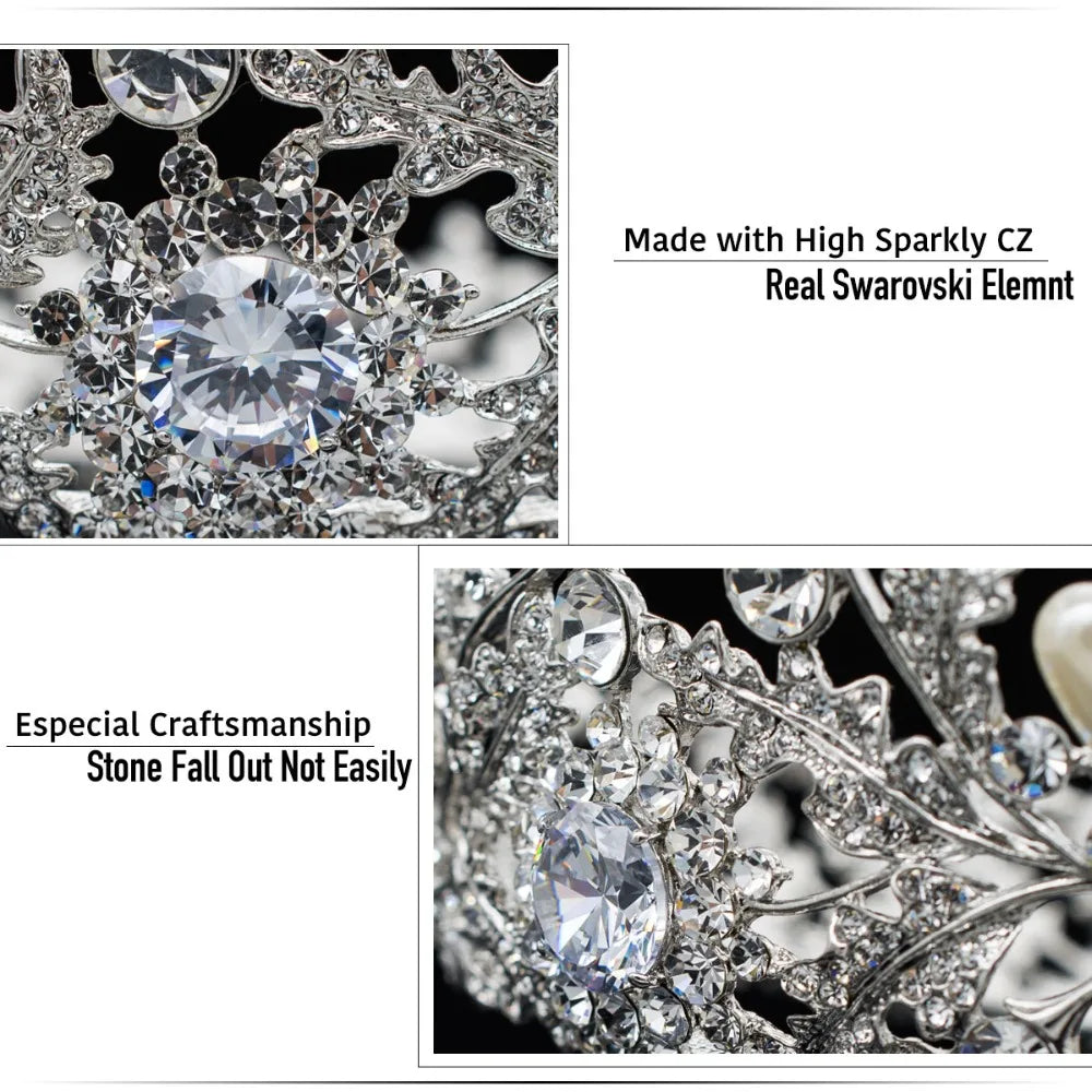 Crystal Crown l Hair Jewelry Accessories