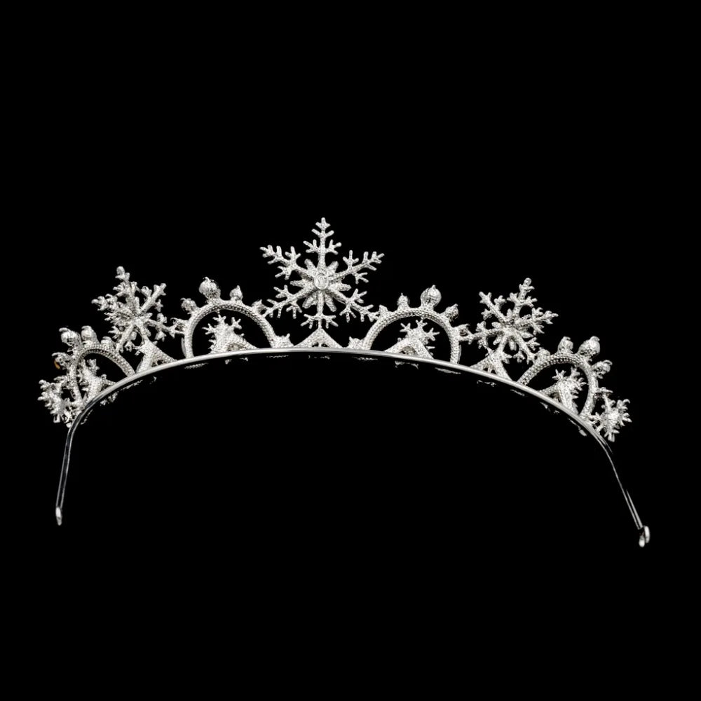 Crystals Women Princess Crown Bridal  Hair Jewelry Accessories