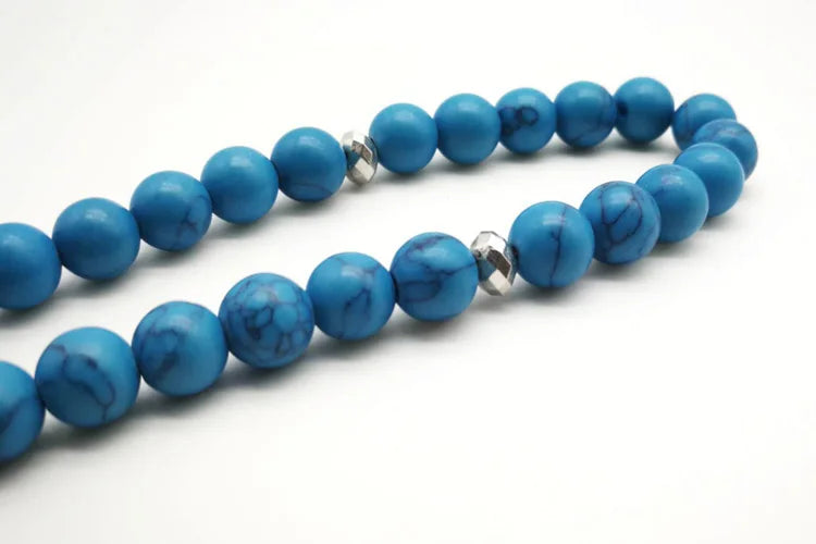 Misbaha Fayrouz stone tasbeeh Turquois Sabh Many Types of Tasbih Hot selling subha