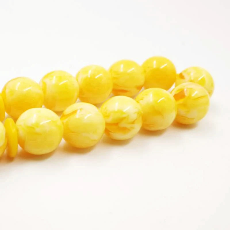 Tasbih yellow resin bracelet Royal handmade tassels Turkish design Misbaha Muslim eid ramadan gift