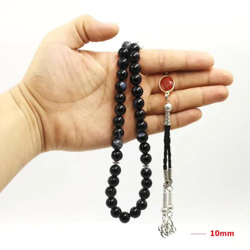 Agates Tasbih Man's bracelets misbaha prayer beads 33 66 99 accessories Personality Gift for Muslim man or women