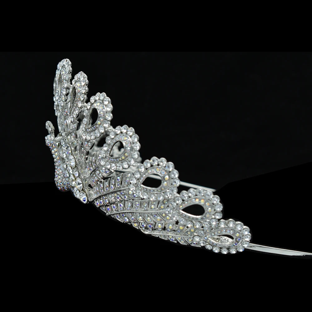 Crystal Silver  Jewelry Hair Accessories