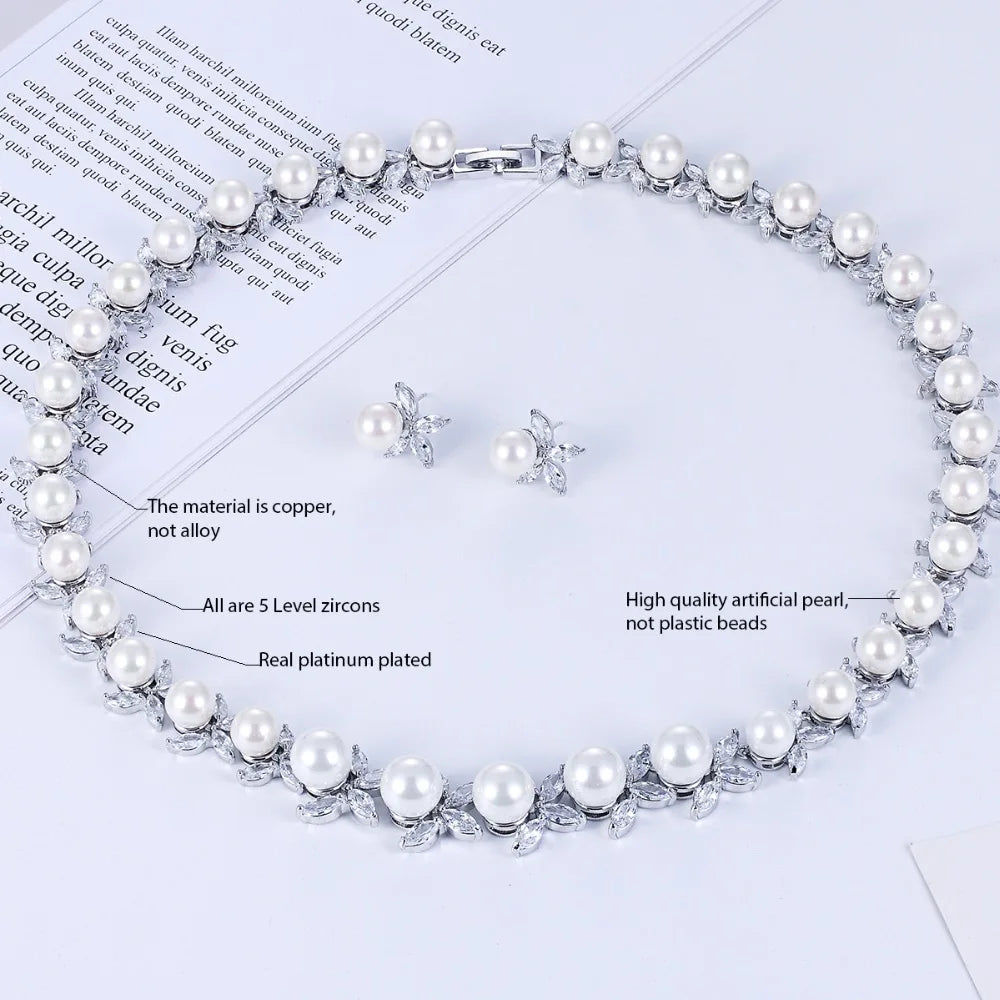 Luxury Pieces High Quality Zirconia Fashion Zirconia  Set Jewelry Zirconia