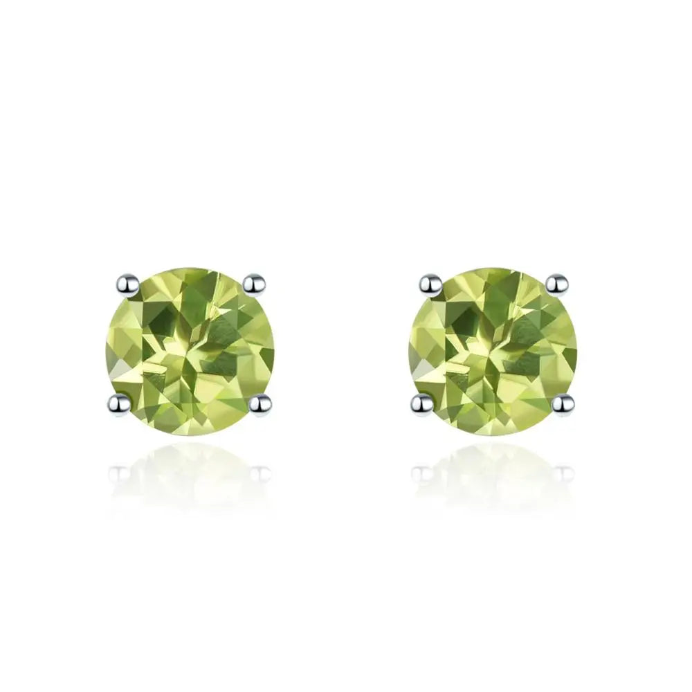 Genuine Green Chrome Diopside Solid 925 Silver