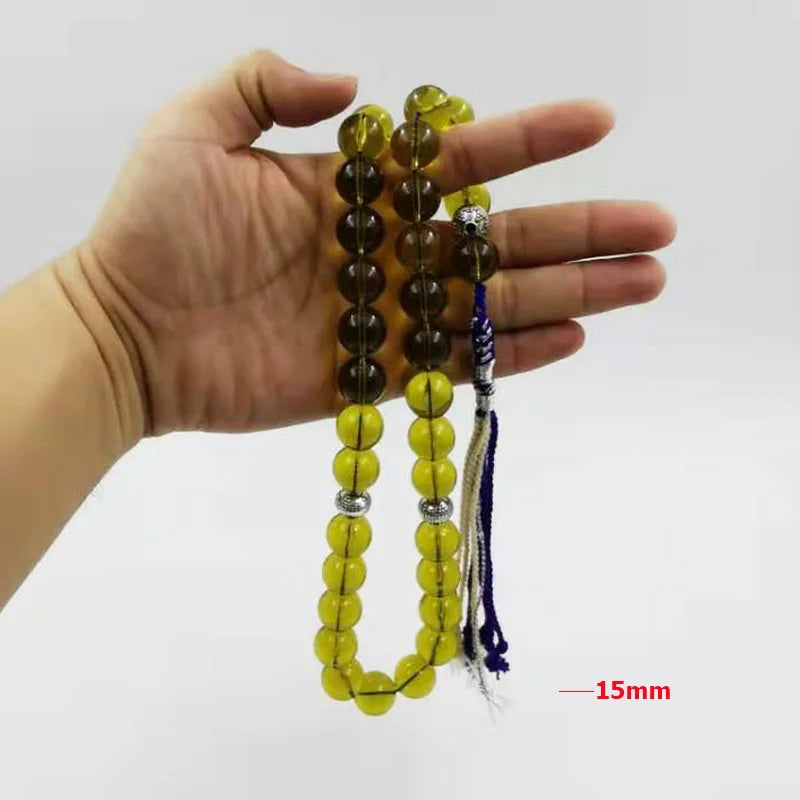 Tasbih Muslim Bracelets Ambers Color