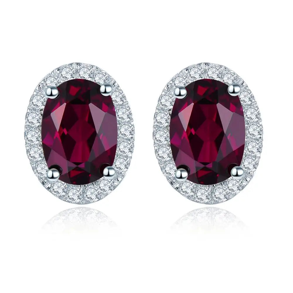 Genuine Rhodolite Garnet 925 Silver